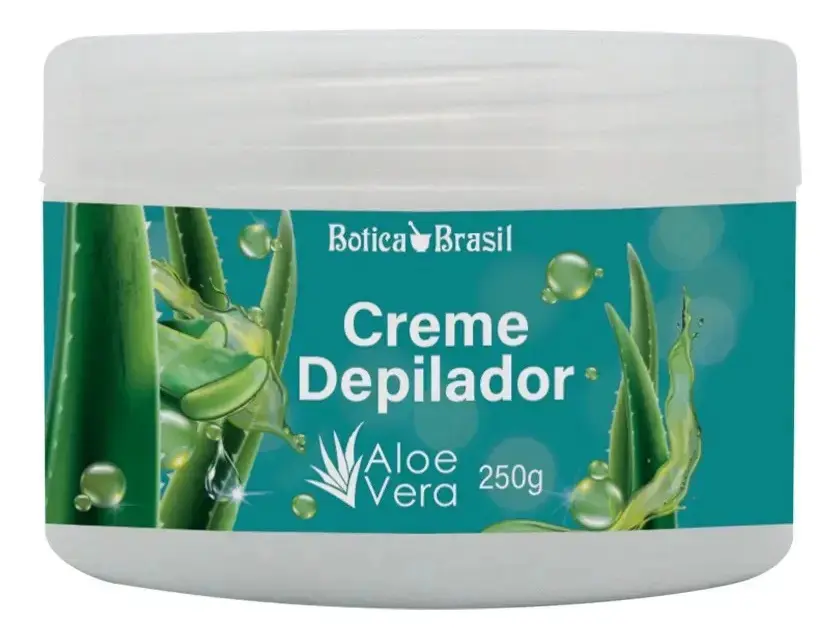 Botica Brasil creme depilatório sem dor 15 minutos corporal 240g - 1