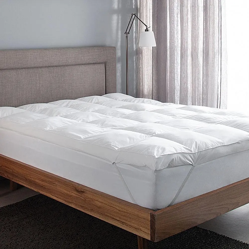 Buddemeyer Pillow Top King Vision Fill 100% Algodão Branco - 1