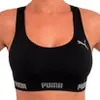 Top Feminino Puma Sem Costura p/ Academia Preto - 1