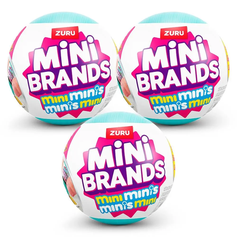 Kit 3 Mini Brands Fill The Fridge - 1