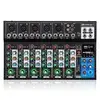 [Do brasil/App/Mastercard/Moedas R$ 231 ]  Mixer Analógico 7 Canais Placa de Som Digital VEDO AF7 - 1