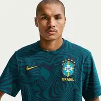 Camiseta Brasil Dri-FIT Nike Primary Masculina - 1