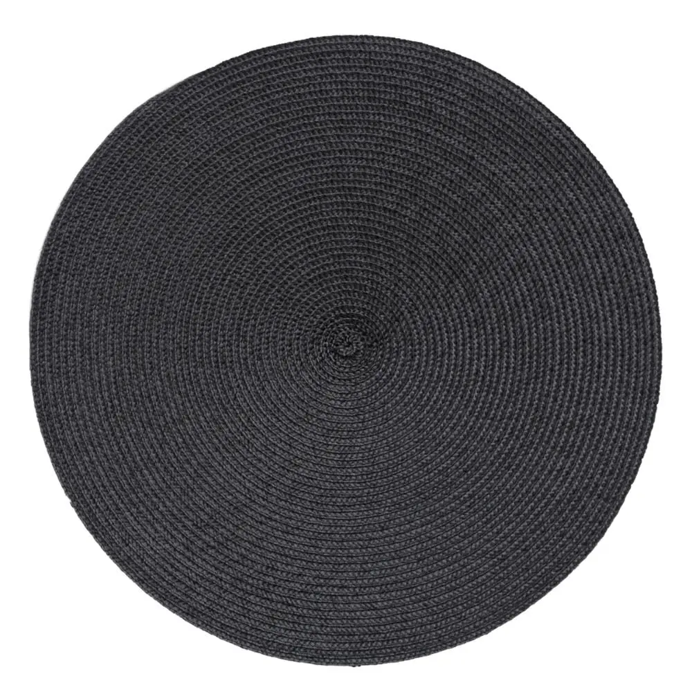 LYOR - Lugar Americano de Polipropileno Fresno Espiral Preto 38cm
