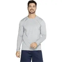 Camiseta Masculina Oxer Manga Longa Mescla Flat