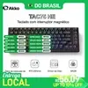 [App/Moedas R$242] Teclado Mecânico 75% com Switch Magnético 8K - 1