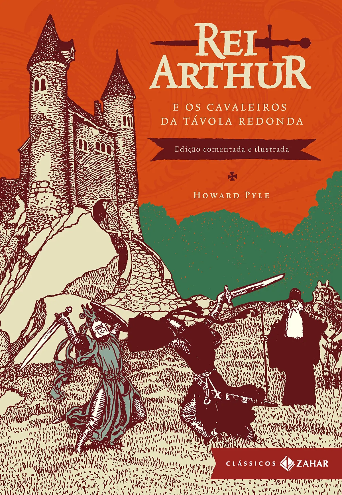 Rei Arthur e os cavaleiros da Távola Redonda: edição comentada e ilustrada - Apresentação e notas de Lênia Márcia Mongelli - 1