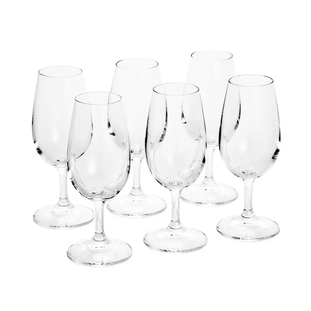 CONJUNTO 6 TAÇAS CRISTAL ECOLÓGICO PARA DEGUSTAÇÃO GASTRO/COLIBRI 210ml