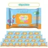 [Com Cashback R$32] 24 Pacotes Toalhas Umedecidas Tradicional 70 Fls Baby Club - 1