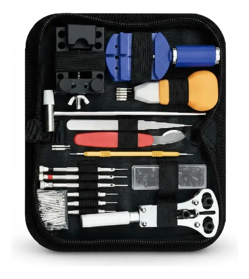 Kit Relojoeiro Profissional 147 Peças Completo Wassay Estojo