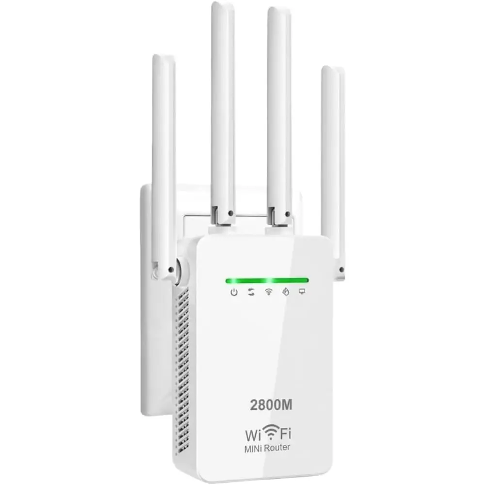 Repetidor Wi-Fi 300Mbps 4 Antenas | WPS, Rede 2.4GHz