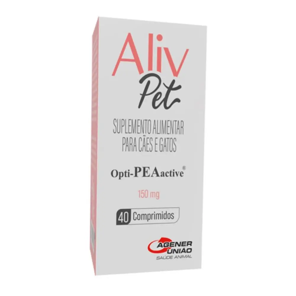 Medicamento em Comprimidos Aliv Pet, 150mg, 40 Unidades - 1