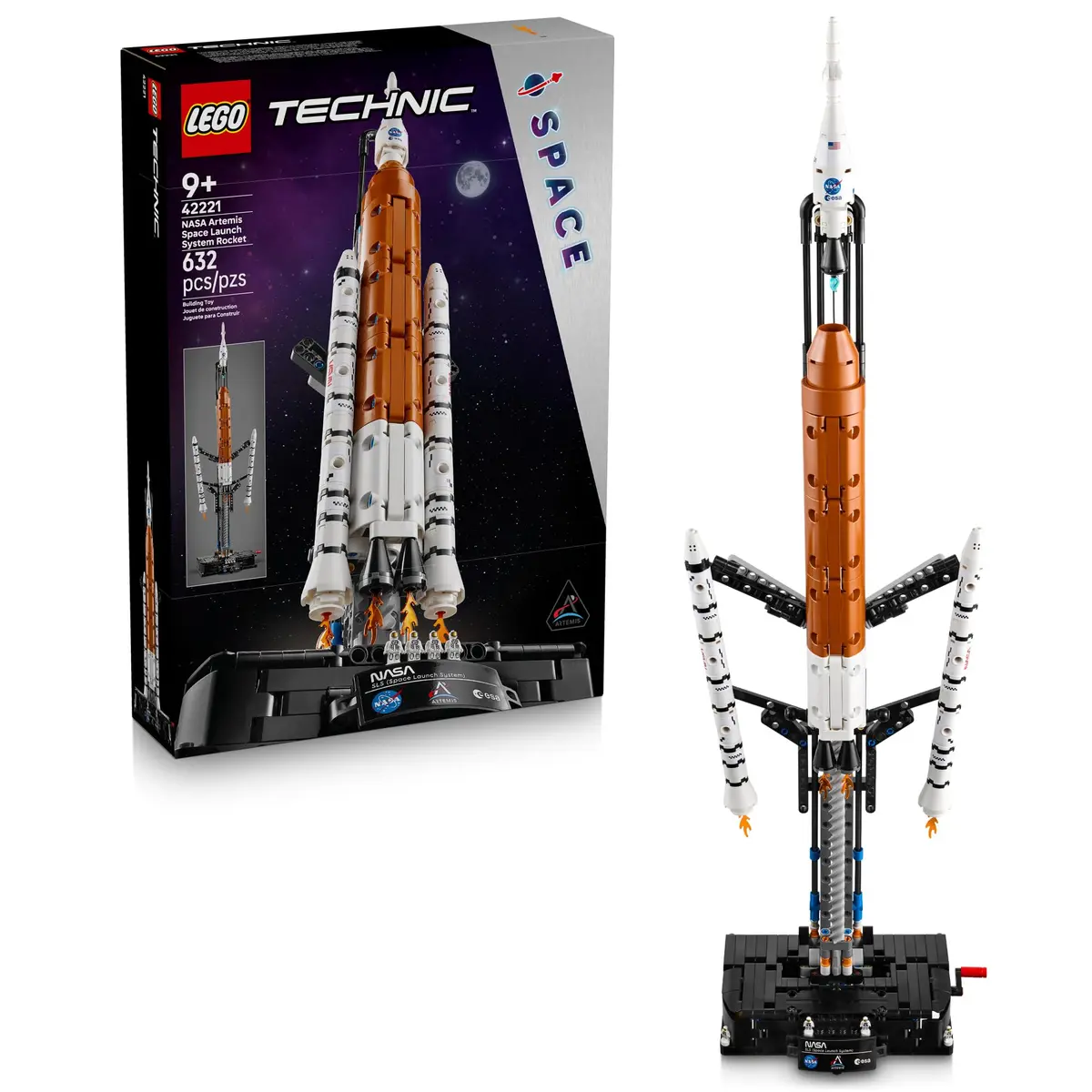 LEGO Technic NASA Artemis 42221 (632 Peças)