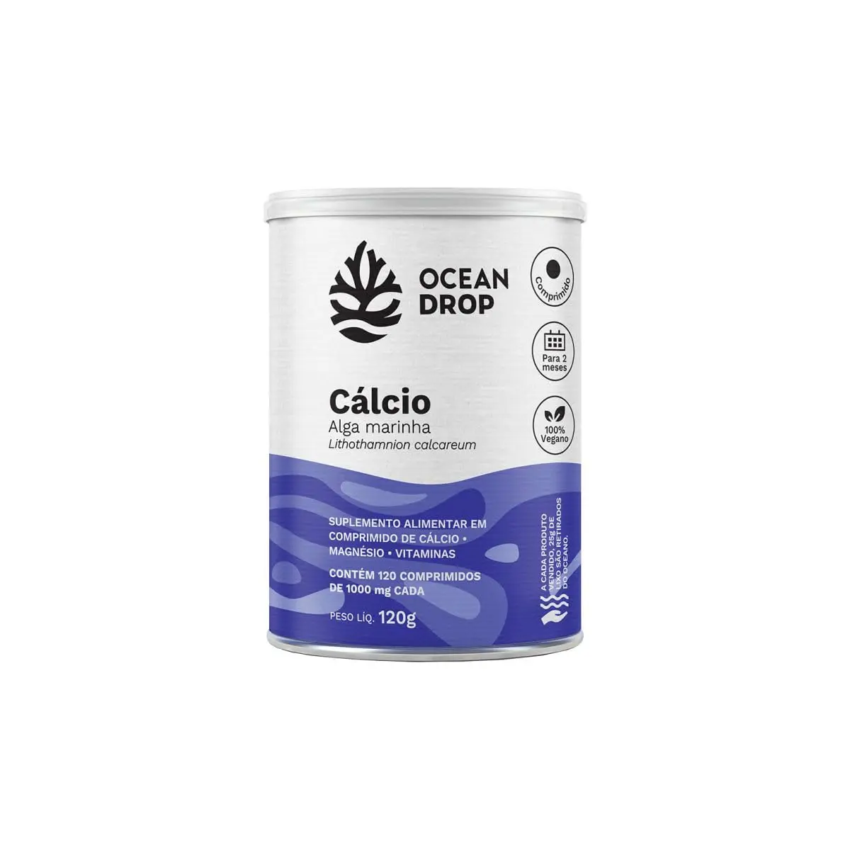 CALCIO DE ALGA 120 TABLET 1000 MG