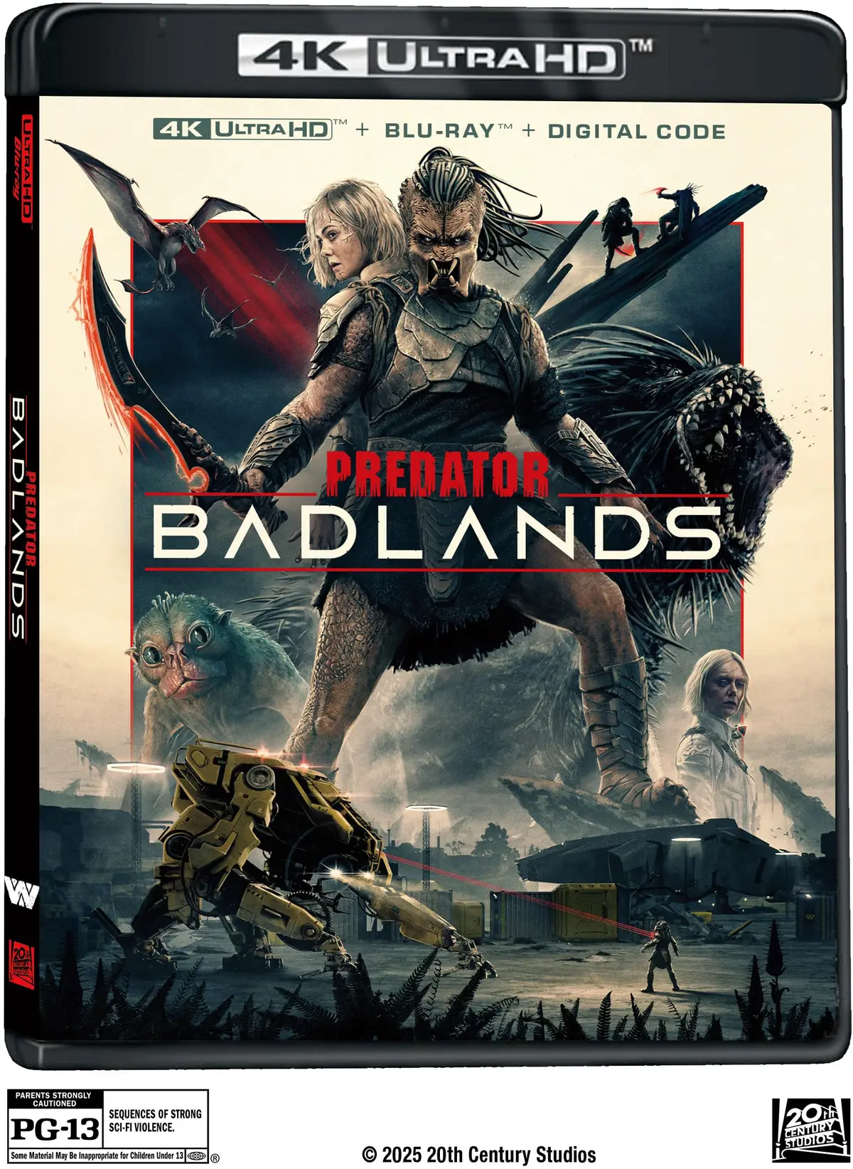Predator: Badlands - UHD/BD Combo + Digital