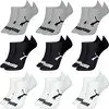 Kit 9 Pares Meias Puma Sapatilha Cano Baixo Original Algodão - 1