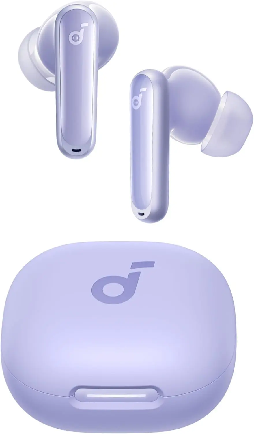soundcore P40i da Anker, Fone de Ouvido Bluetooth 5.3 ANC Adaptativo, 60H | 6 Mics, Graves Poderosos, Estojo com Suporte, Resistência à Água, IPX5, Carregamento Sem Fio, Fone de Ouvido Sem Fio TWS