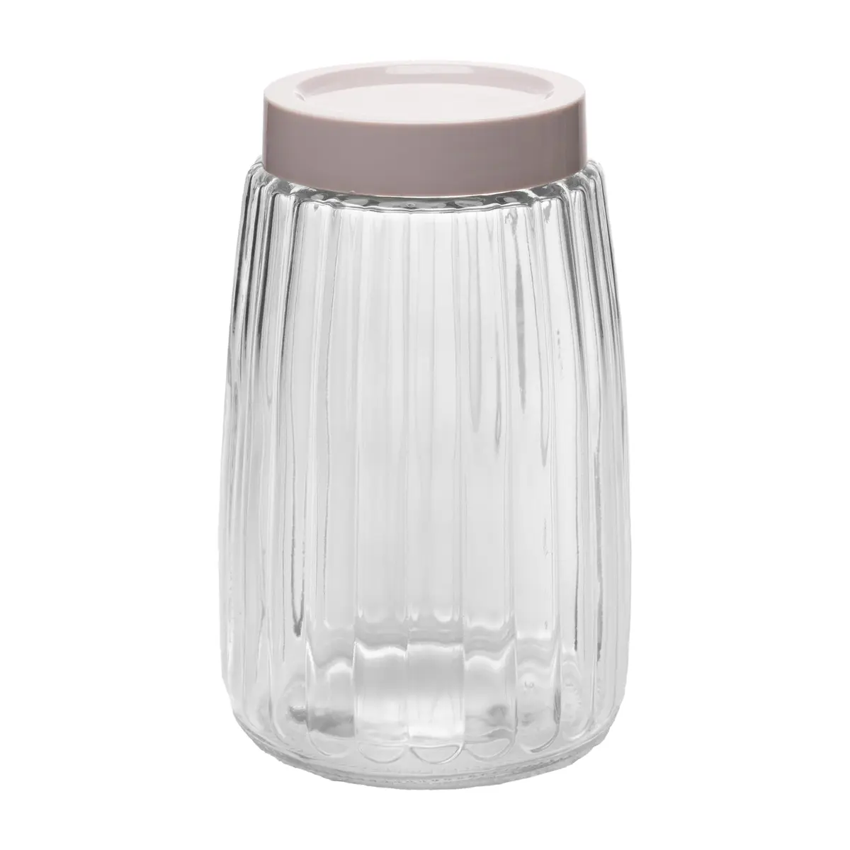 LYOR - Pote com Tampa Bege 1,7L Vidro