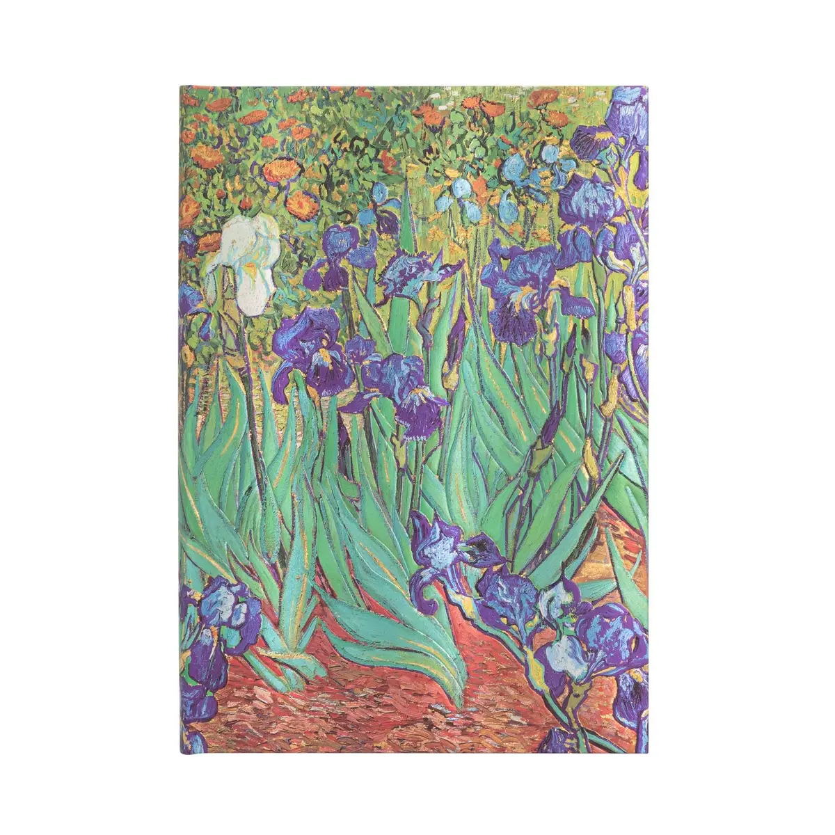 Van Gogh's Irises Hardcover Journals MIDI 144 Pg Unlined Van Gogh's Irises