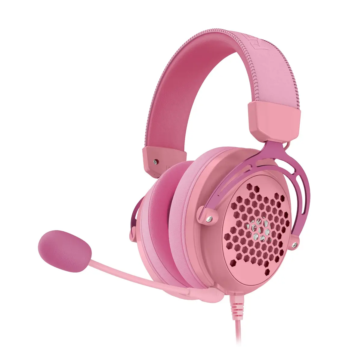 HEADSET GAMER REDRAGON DIOMEDES ROSA - 1