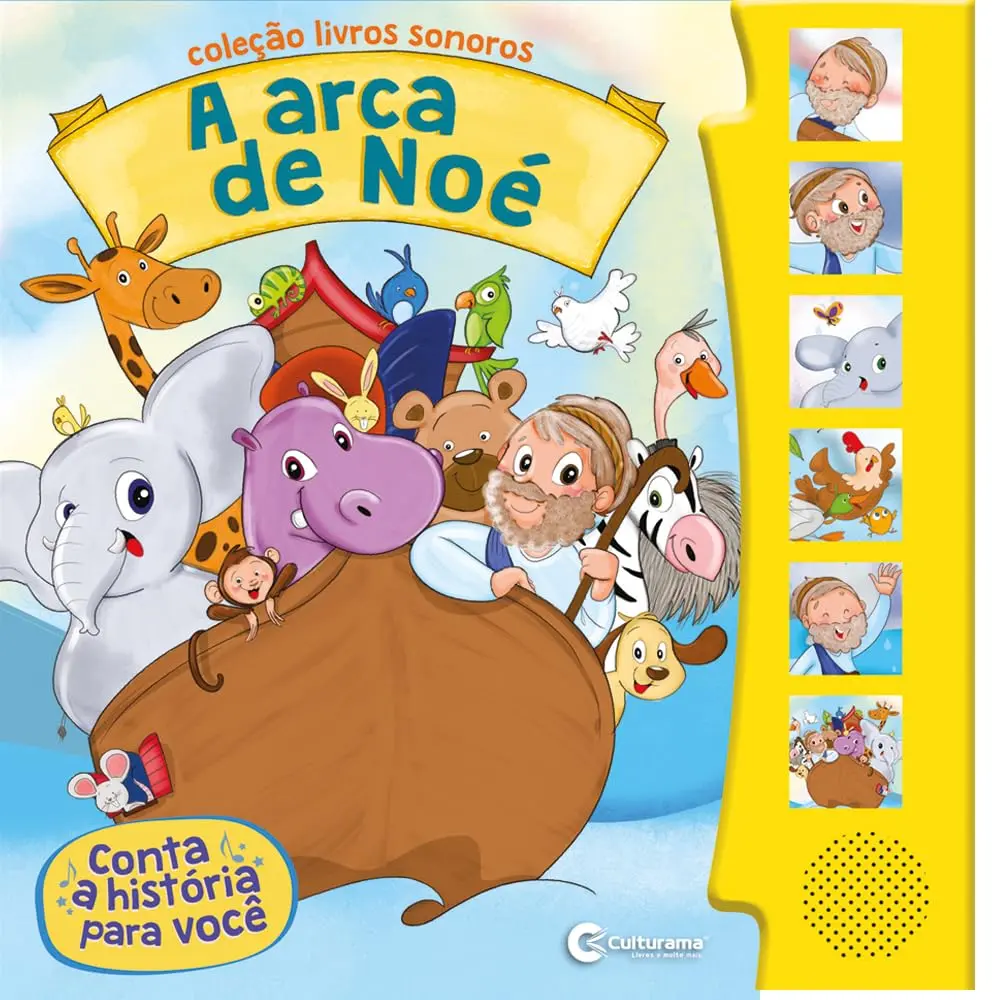 Livro Sonoro a Arca de Noe - 1