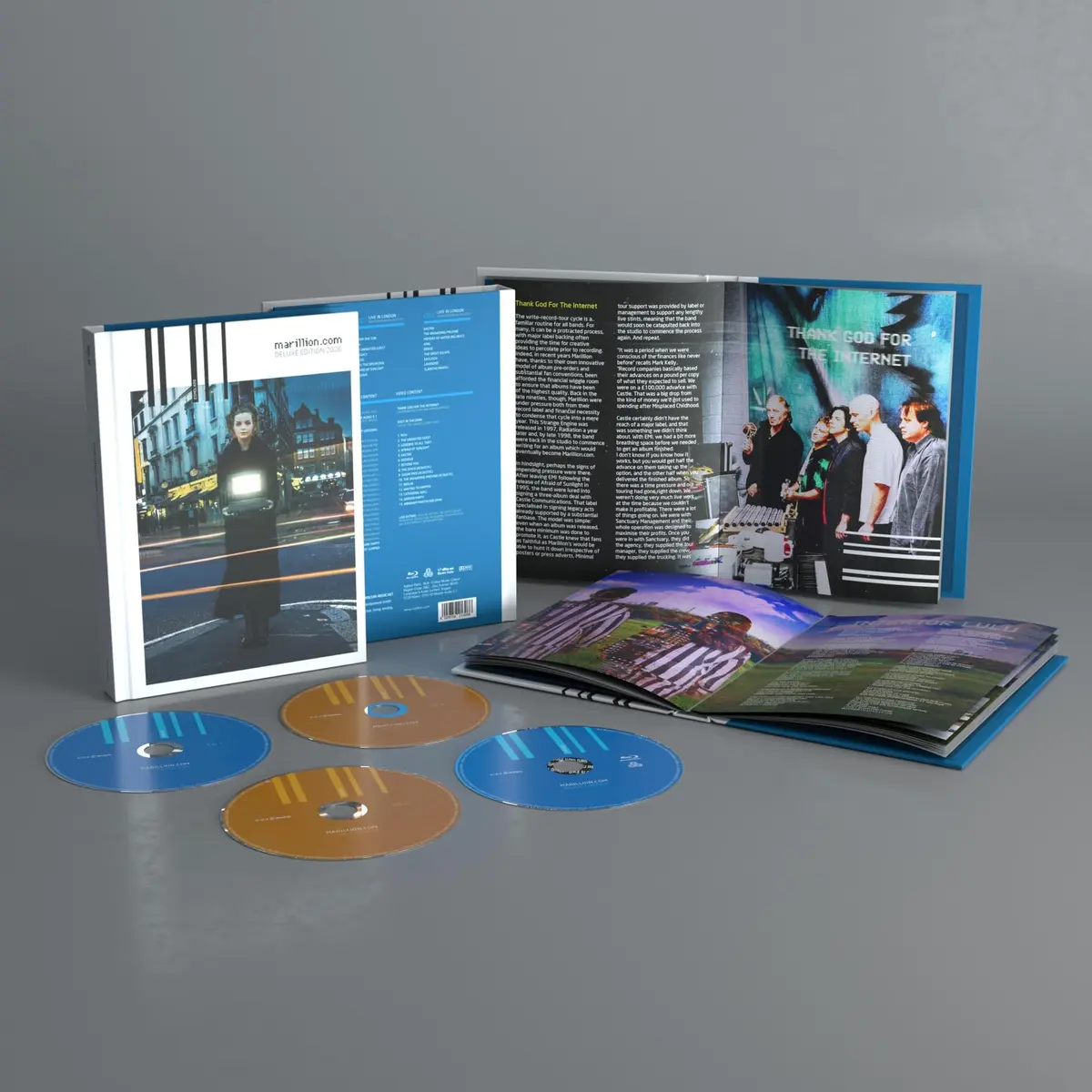 Marillion.Com (3CD + Blu-ray Mediabook) - 1