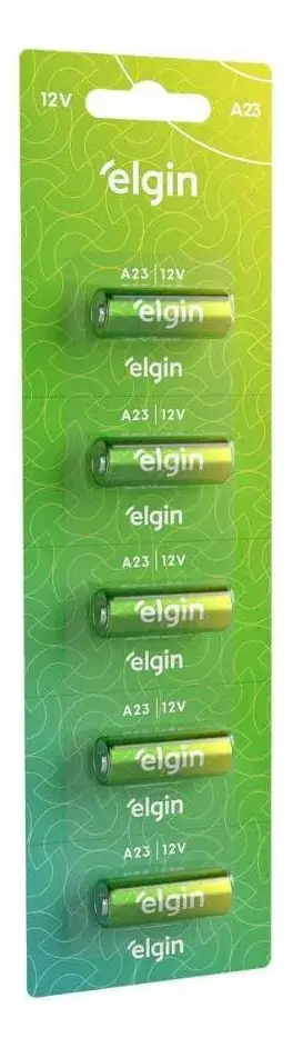 Bateria Elgin Pack 5 Unidades Alcalinas A23