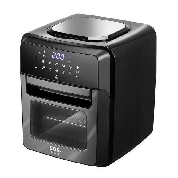 Fritadeira Sem Óleo Air Fryer Oven Digital Toutch Titanium 12