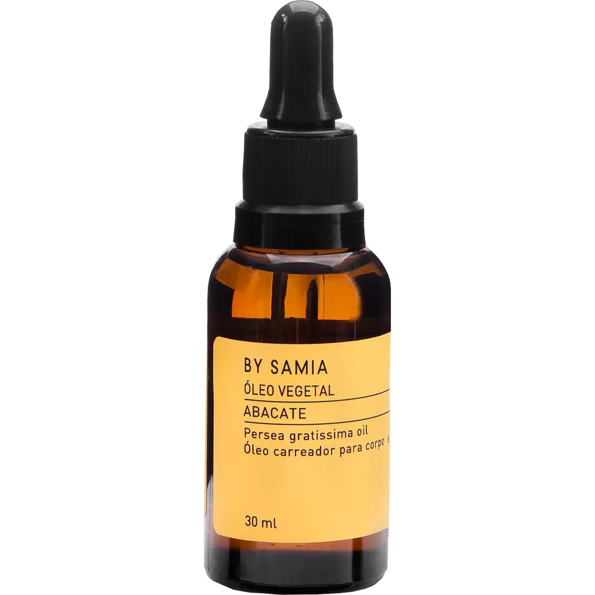 By Samia Óleo Vegetal De Abacate 30 Ml Multicor