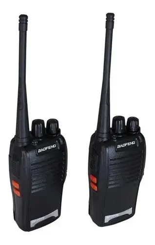 Baofeng Walk Talk BF-777S Comunicação Longa Distância 16 Canais Cor Preto