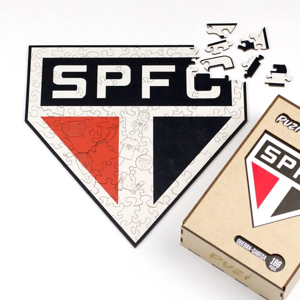 Quebra-Cabeça São Paulo FC: Escudo Oficial (100 Peças (P))