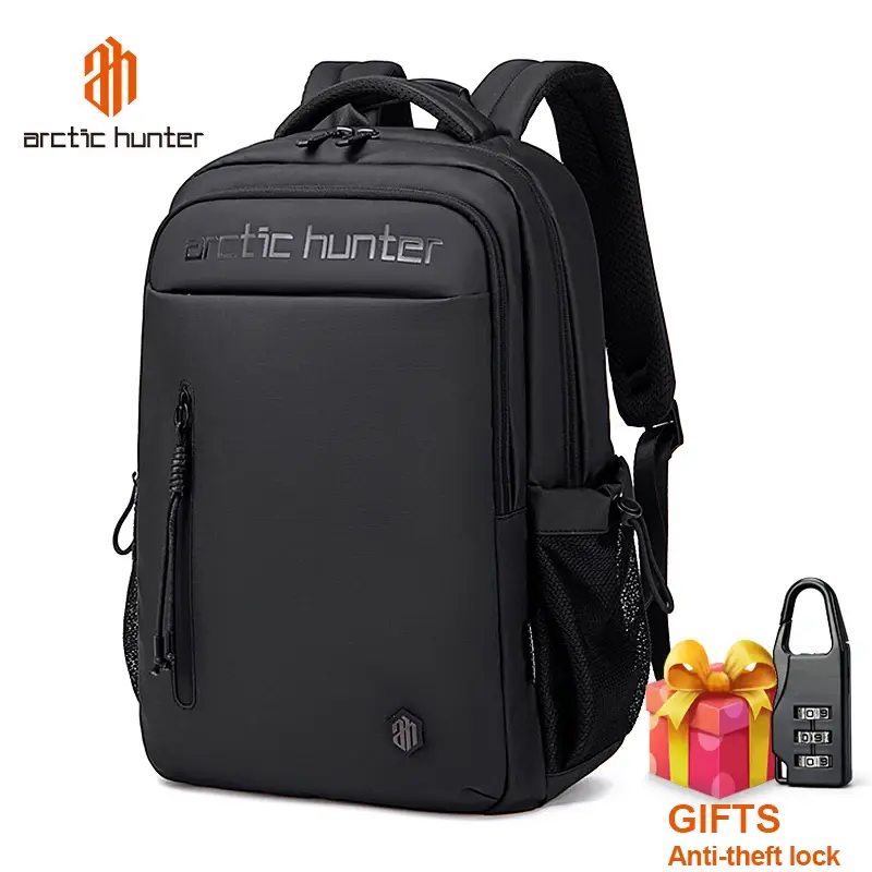 Arctic hunter 2023 nova moda resistente à água mochila de negócios dos homens viagem notebook portátil mochila sacos masculino adolescente - 1
