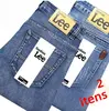 LEE Jeans - kit 2 Calças Cintura Alta em Denim sso para Homens - 1