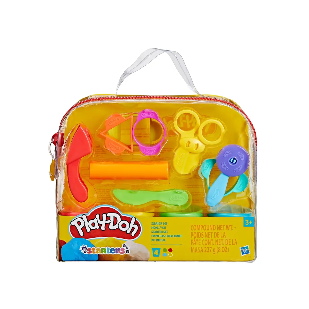 Play-Doh, Conjunto de Massinha, Multicor com Ferramentas, Idade Recomendada 3 Anos, Inclui Massinhas e Acessórios