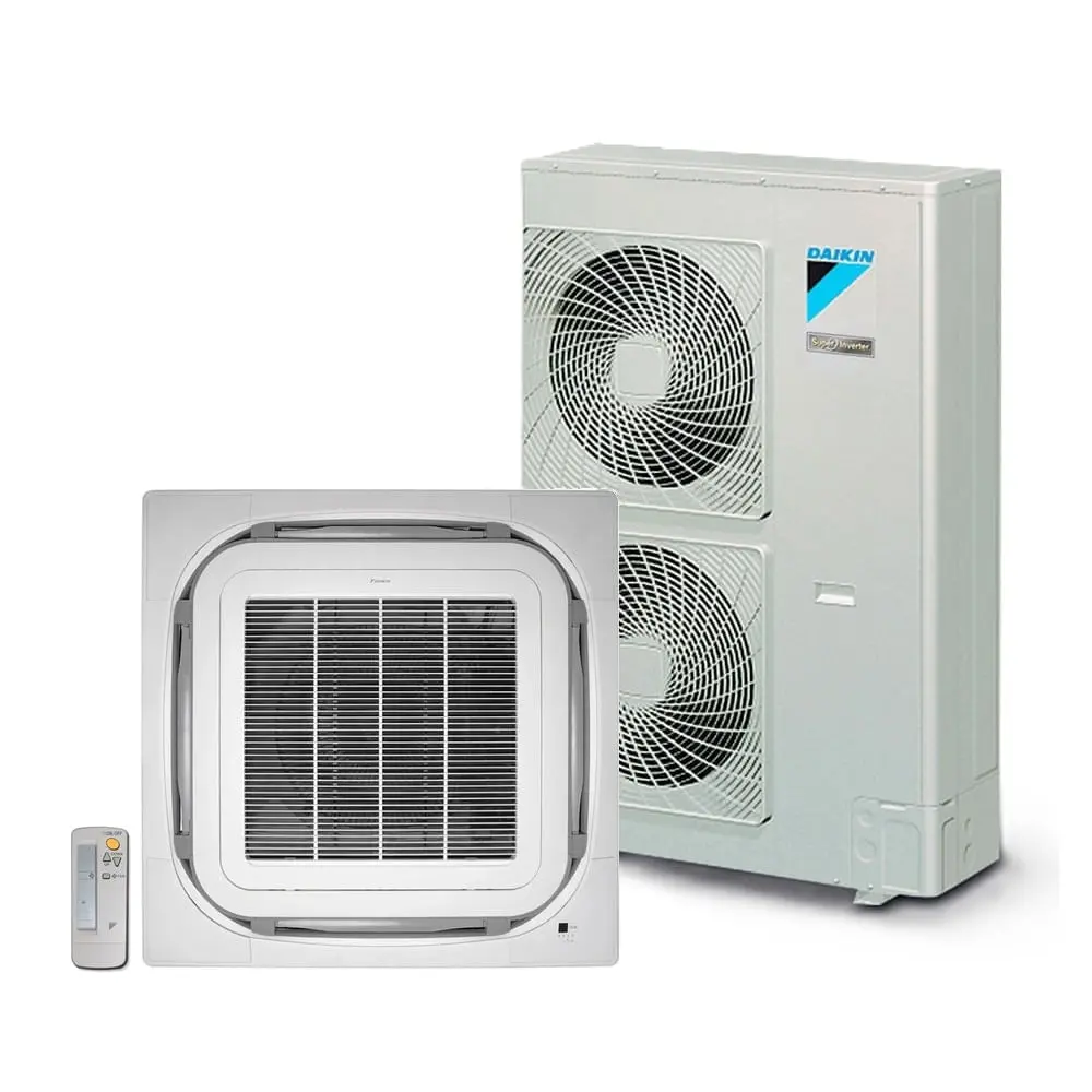 Ar Condicionado Split Cassete Inverter Daikin Sky Air 48000 BTU/h Quente e Frio FCQ48AVL - 220 Volts - 1
