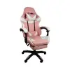 Cadeira Gamer Stillus Reclinável com Apoio de Pernas - Rosa - 1