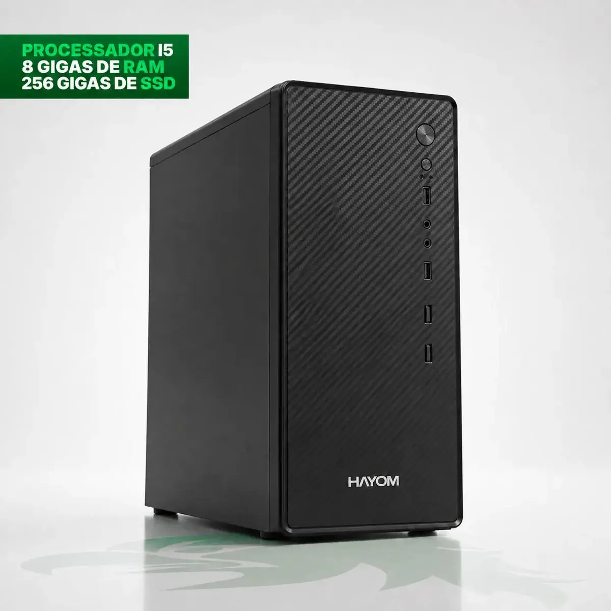 Computador Intel Core i5 3470 8GB RAM SSD 256GB Windows 10 Frequência Máxima 3.60GHz Pholex - 1