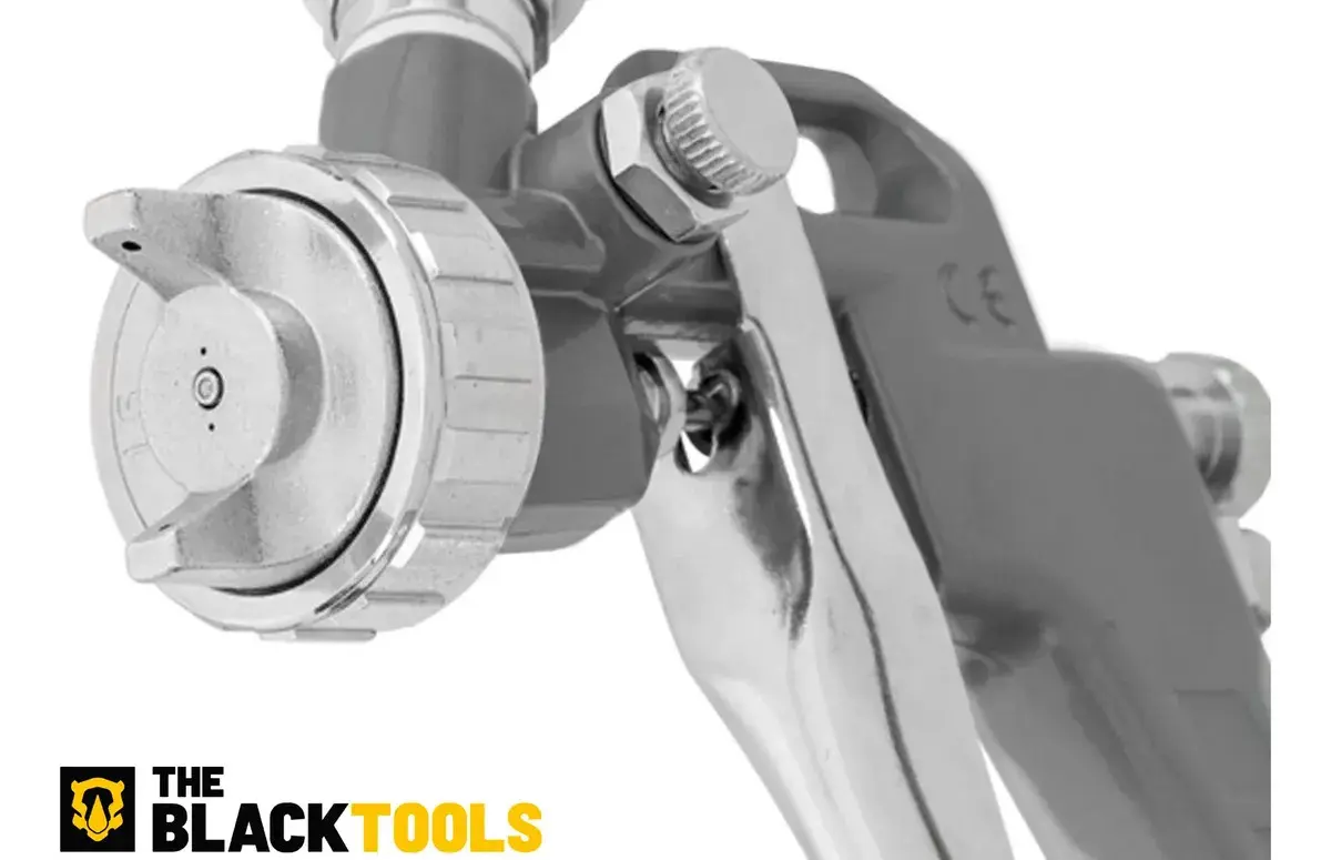 Pistola Pintura Gravidade 600ml 3 Bicos 1.2 1.5 1.8 Btpt600 Profissional The Black Tools thumbnail 7