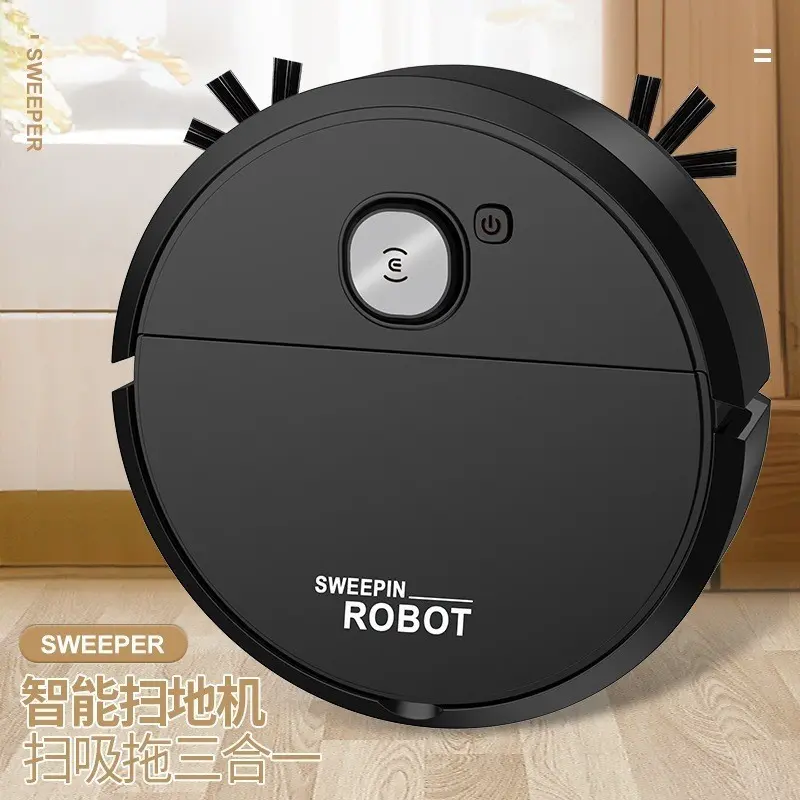 B&BRobô Varredora/Aspirador De Pó Automática 3 Em 1 Limpeza Doméstica Robótico Inteligente E Silencioso - 1