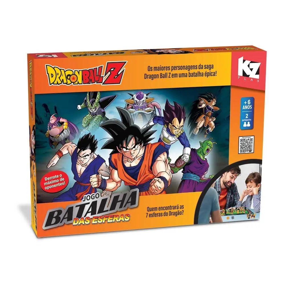 Jogo Batalha das Esferas - Dragon Ball Z - Elka - 2 jogadores - 6 anos +
