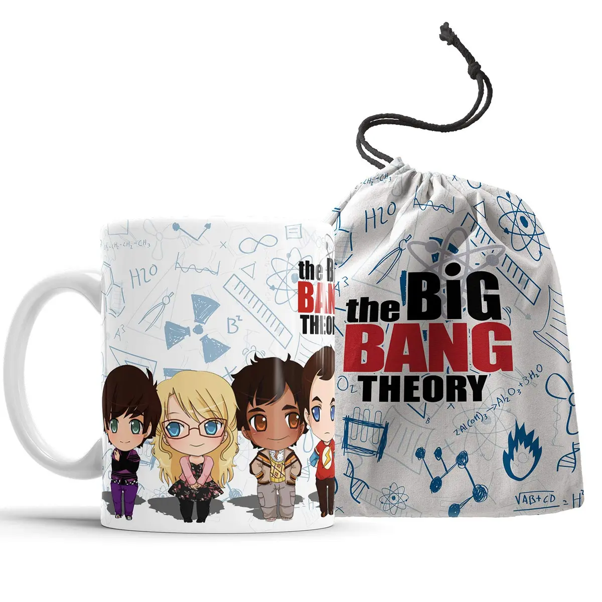 Caneca The Big Bang Theory + Saquinho - 1
