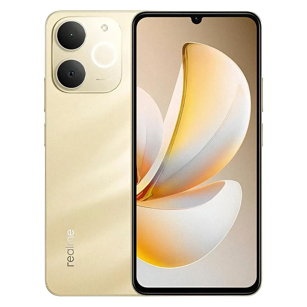 Smartphone Ralme Note 70 RMX5313 128GB 4GB RAM Dual SIM Tela 6.74" - Dourado (Anatel)