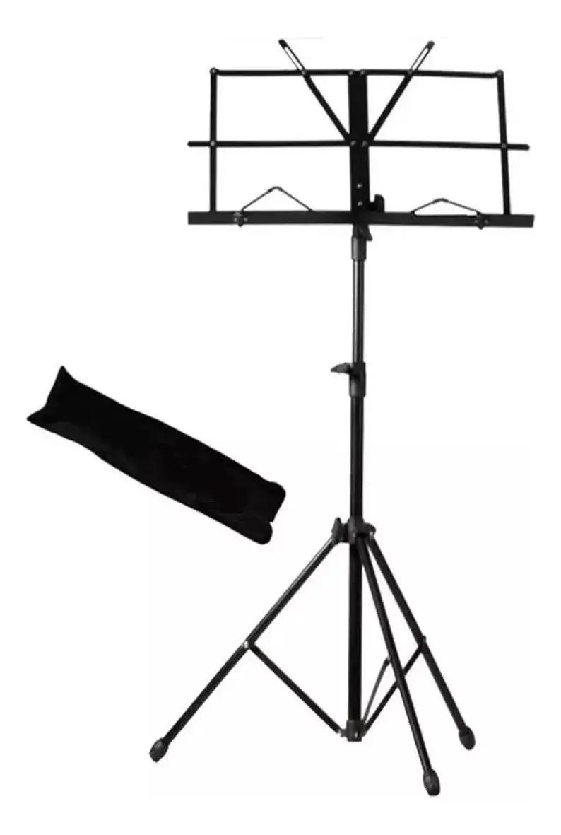 Suporte Partitura Pedestal Estante Bolsa Cavalete Ferro