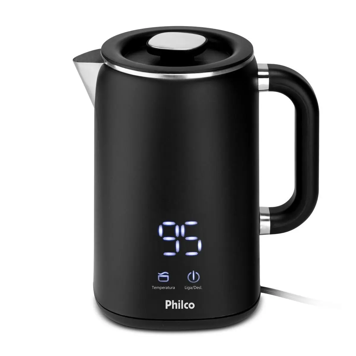 Chaleira Elétrica Philco 1,8L Painel Digital PCH18B 127V