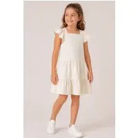 Infantil - Conjunto Bugbee Blusa Tecido Saia Tecido