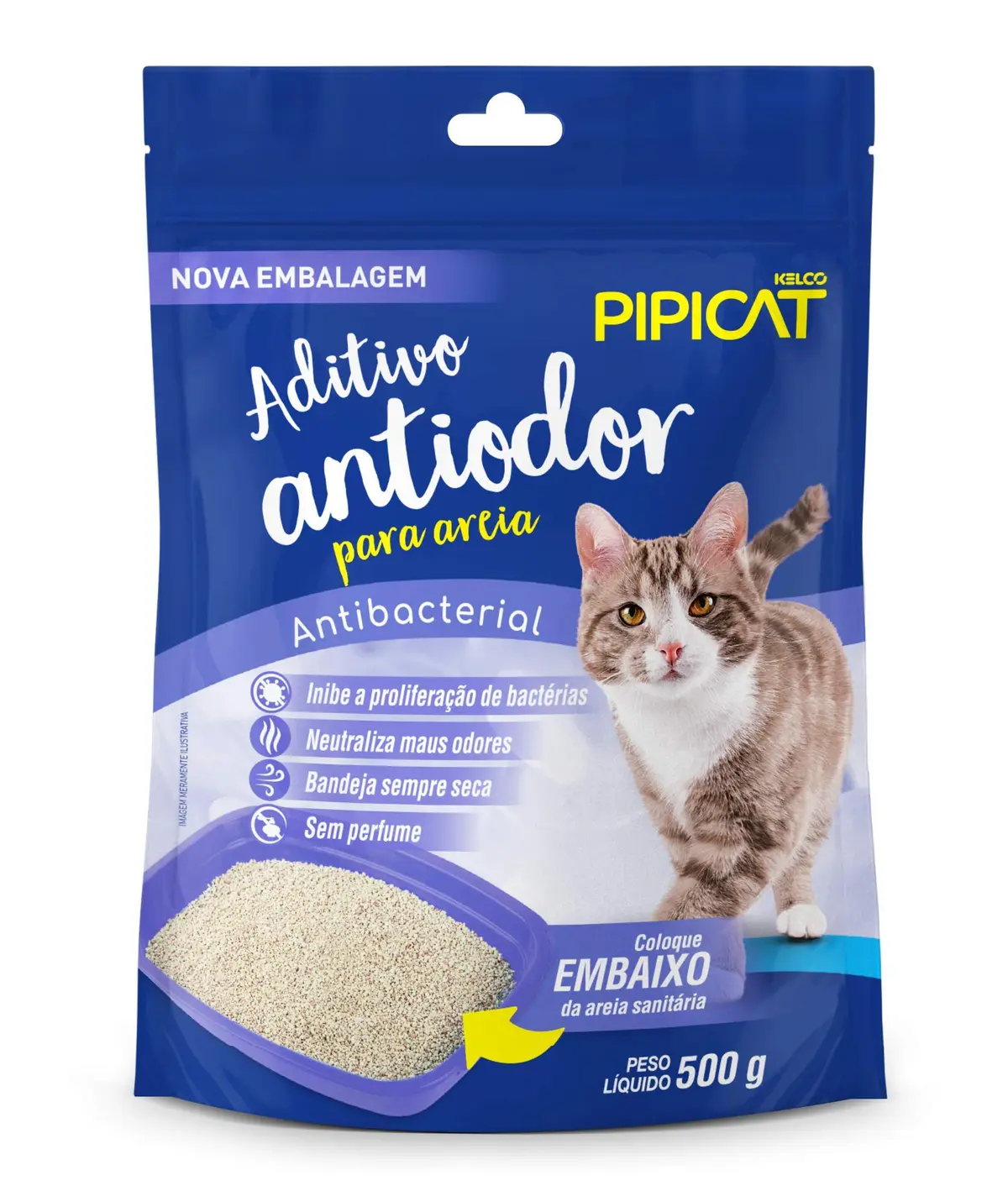 Pipicat Aditivo Antibacterial