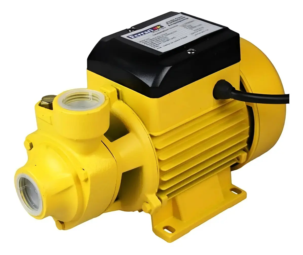 Bomba D Água Periférica 1/2 Cv 370w Acquapump Ferrari Cor Amarelo