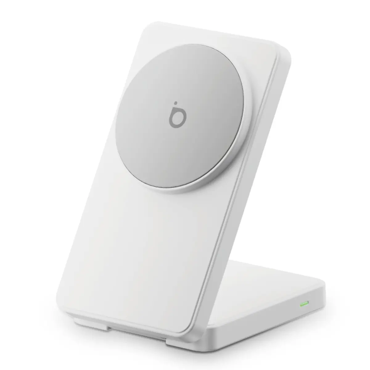 Basike Carregador Sem Fio, Carregador por Indução 15W(Branco) | Compatível para iPhone 16/15/14/13/12 Series e AirPods | Carregamento Rápido com Magnétic | Compatível com Qi