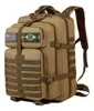 Mochila Tática 50L Resistente à Água Camping - 1