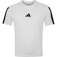 Camiseta adidas Manga Curta 3 Stripes - Infantil - 1