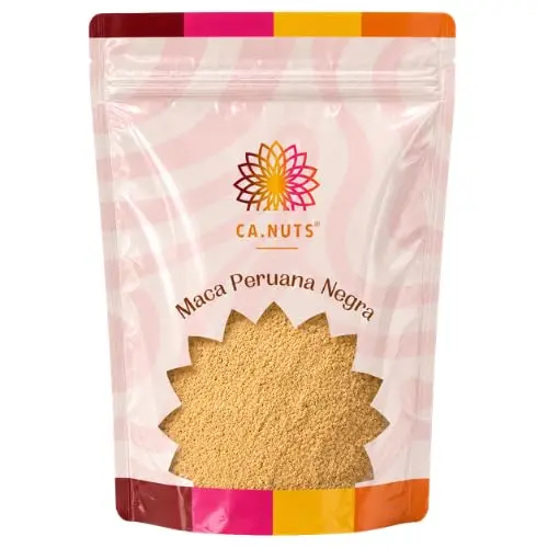 Maca Peruana Negra em Pó Premium | Linha Especial de Suplementos Ca.Nuts (500g)
